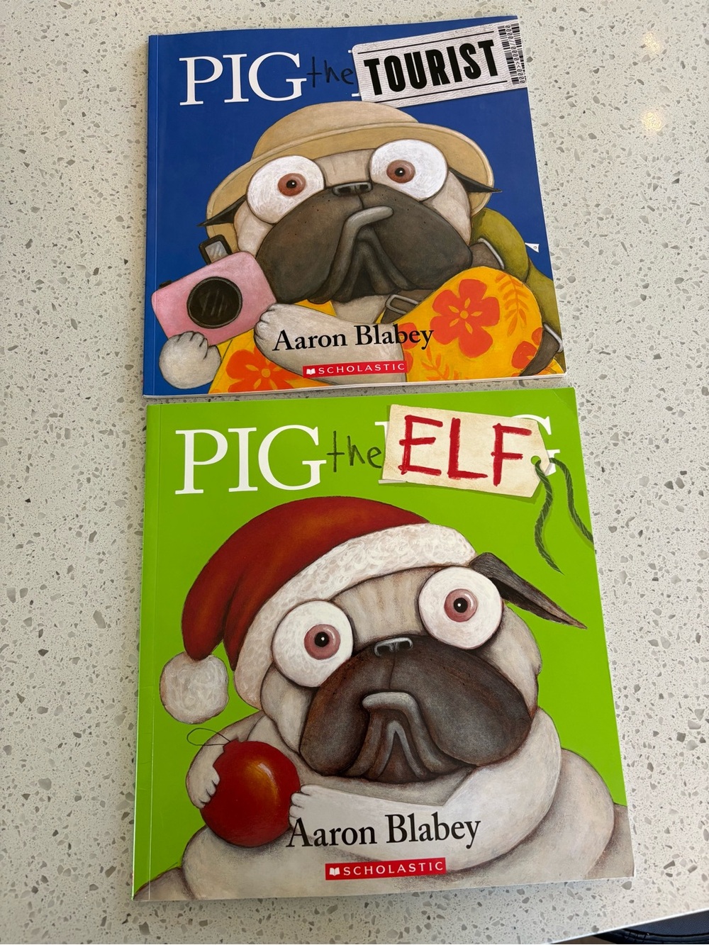 Scholastic Pig the Tourist & Pig the Elf Books
